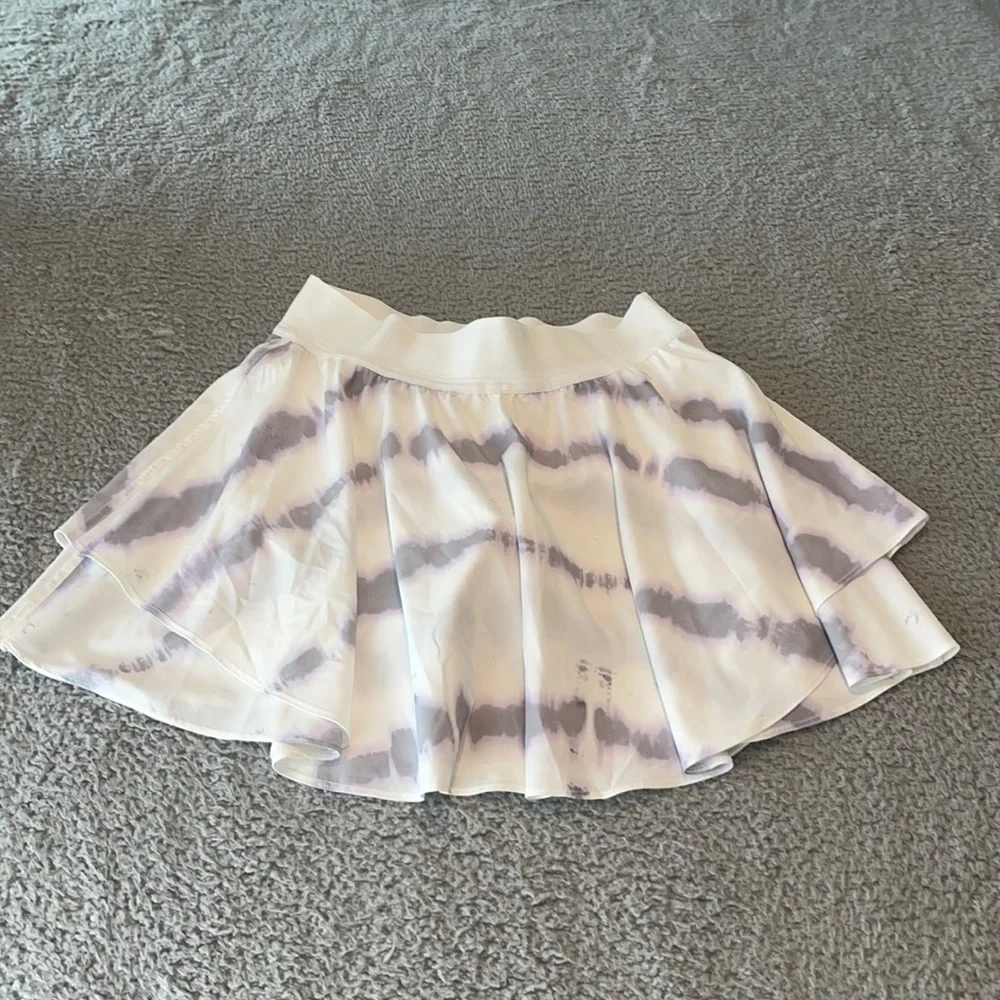 Lululemon Court Rival High-Rise Skirt *Long Transverse Lilac Multi size 6